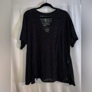 Free People Black Short Sleeve